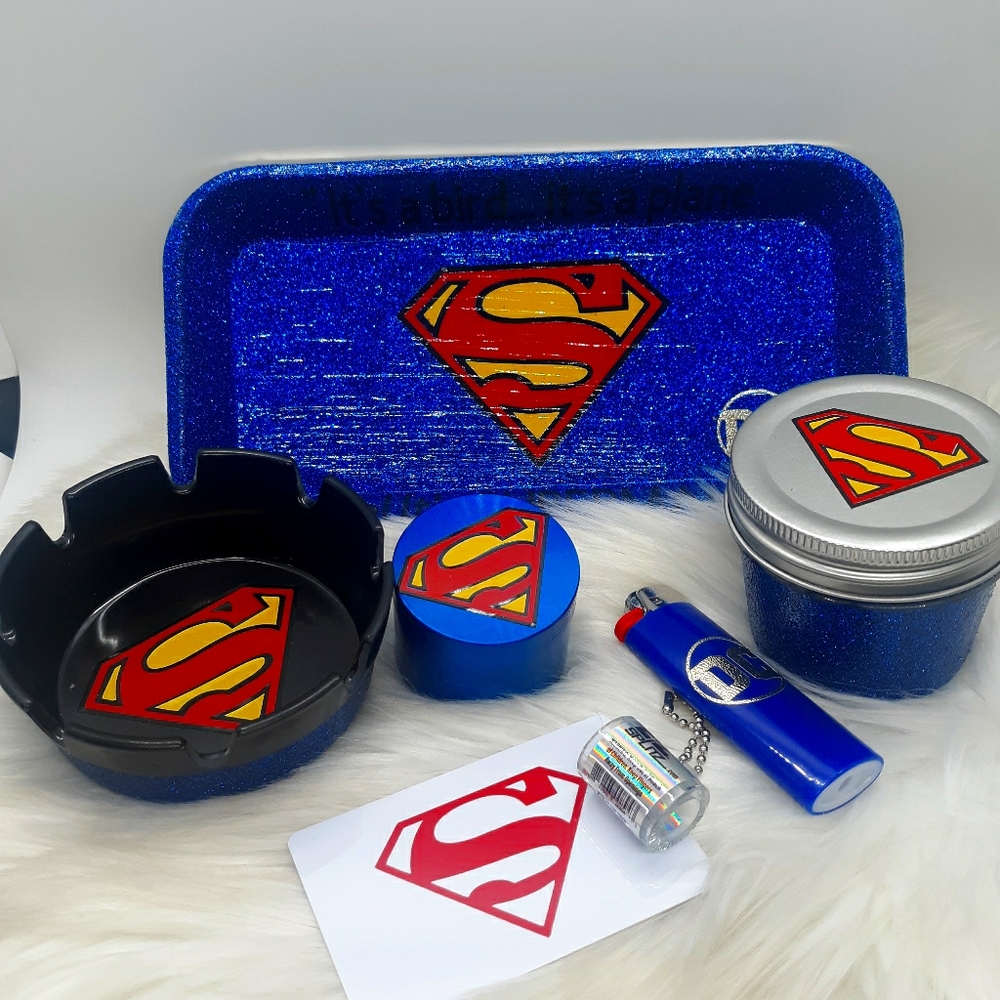 Custom 7pc Superman Stoner Set